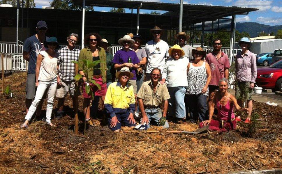 Building a Food Forest at the Flexible Learning Centre